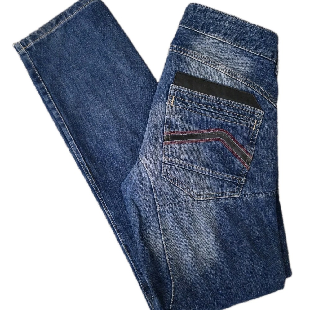 Dainese Bonneville Motorcycle Riding Jeans Size 28 Made In Italy T19 Med Denim
